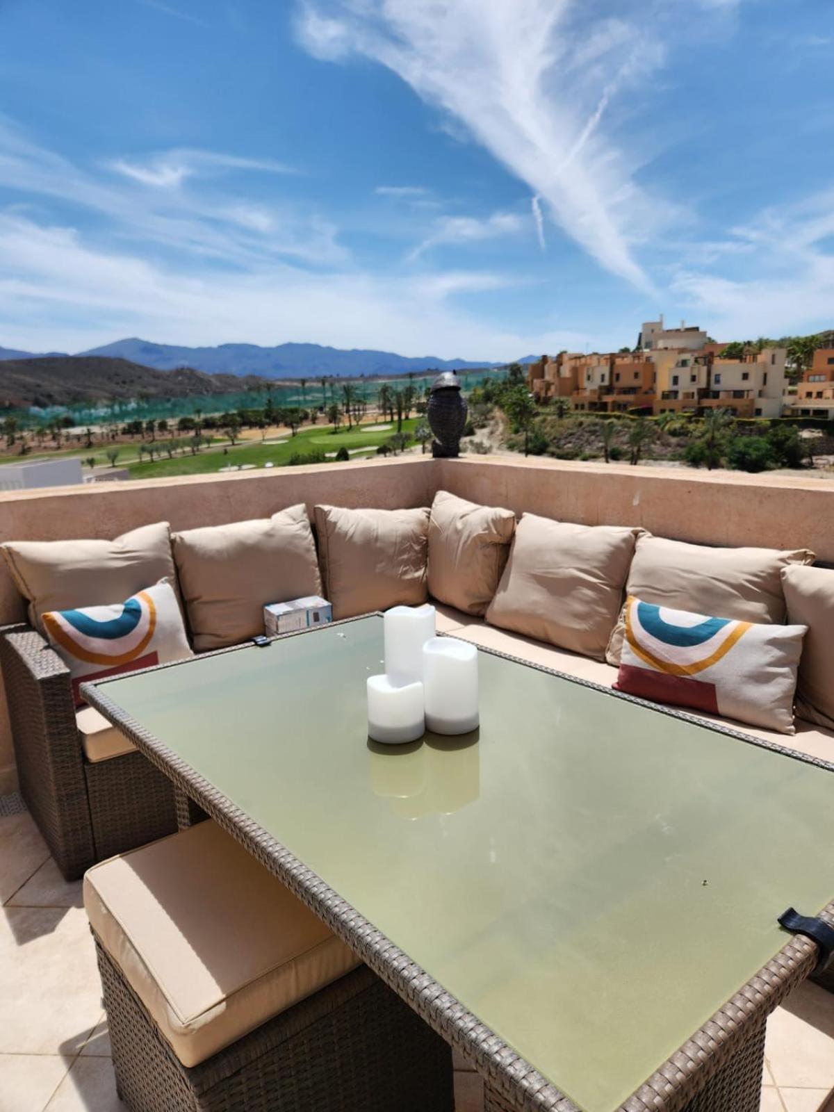 Atico Esquinero Con Preciosas Vistas Al Valle Del Este Golf Con Piscina Comunitaria! Вера Экстерьер фото